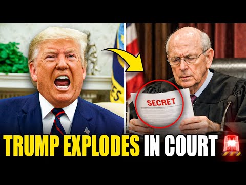 1 MIN AGO: Trump EXPLODES as Judge Reads SECRET Ruling He Tried to HIDE