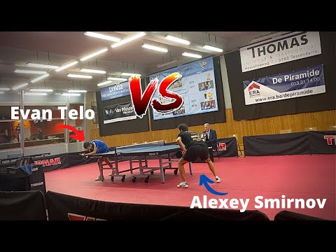 SUPERDIVISION 2022 | Alexey SMIRNOV vs Evan TELO | HIGHLIGHTS | Tennis de Table