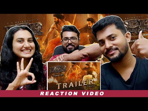 RRR Trailer Reaction By Family Reaction NTR | Ram Charan | Ajay Devgn | Alia Bhatt | SS Rajamouli
