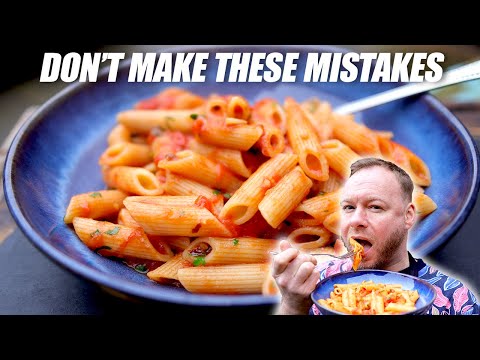Penne Arrabbiata is easy to make BUT!...