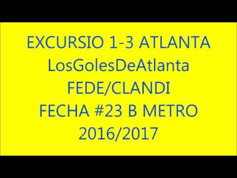 Excursionistas 1-3 Atlanta.2017'