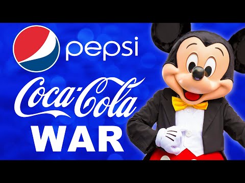 Disney's Coke vs Pepsi War - Theme Park Soda Wars