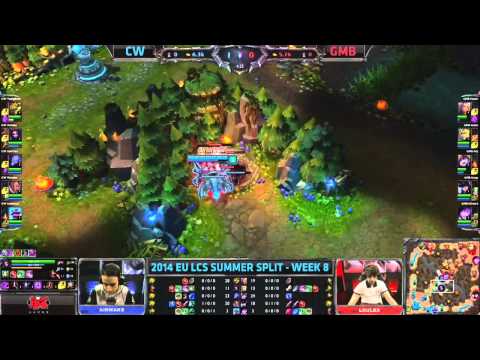 LCS 2014 EU Summer W8D1 + EUCS Summer 2 Ro8 HD