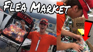WWE TOY HUNT AT FLEA MARKET Finding RARE Figures