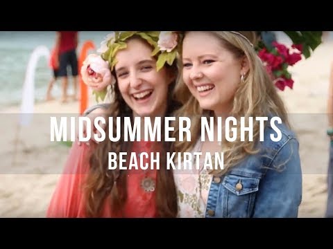 Midsummer Night's Beach Kirtan with Ashraya