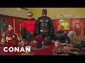 Batman Wants To Join The Marvel Universe | CONAN on TBS