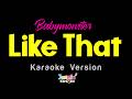 LIKE THAT BABYMONSTER Karaoke Version