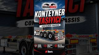 جديدة العربات نصف المقطورة شاحنة نقل الحاويات Doğan Dorse Konteyner Taşıyıcı Dorse | Container Chassis Trailer 2026 | صورة 4 - Autoline