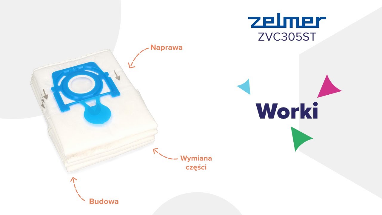 Watch 🛠️ Worek w odkurzaczu Zelmer ZVC305ST now 🛠️ Worek w odkurzaczu Zelmer ZVC305ST