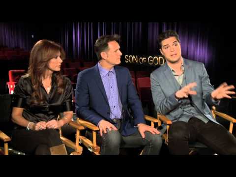 SON OF GOD Interviews: Roma Downey, Mark Burnett, Diogo Morgado