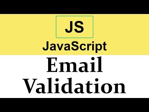 31 Email Validation in JavaScript