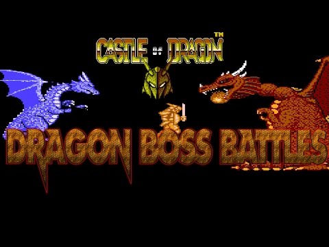 Castle of Dragon (NES) ~ Dragon Boss Battles