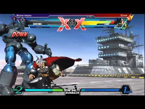 SRB UMvC3: Rowtron (SEN/CHN/MAG) vs Cam (THO/HUL/DOR)