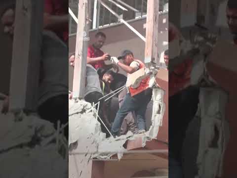 Doctors describe hospitals shattered by Israel’s genocide in Gaza | AJ #shorts