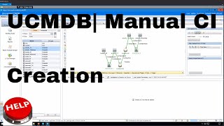 UCMDB - Manual CI creation with relationships
