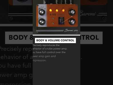 Baroni R-1970 Tube Preamp / D.I. Recording Amp (Vintage Orange) image 7