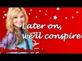 Olivia Holt Winter Wonderland Lyrics On Screen