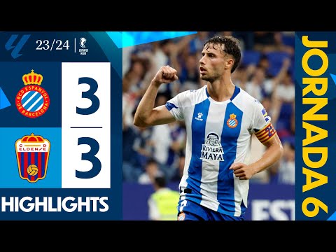 ⚽ RESUM J6 | Espanyol 3-3 Eldense | #LaLigaHighlights