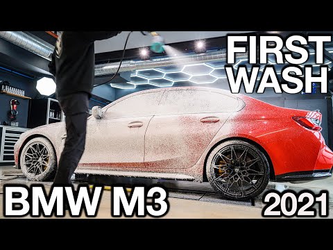 2021 BMW M3 Competition: First Wash and Review