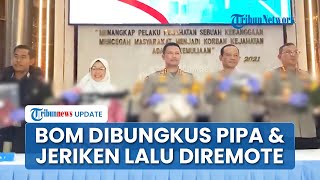 Terduga Pelaku Peledakan SMAN 72 Jakarta Bungkus 7 Bom dengan Jeriken-Pipa, Diremote hingga Dibakar