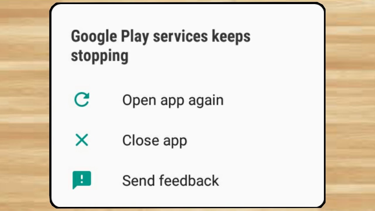 How to fix Google Play Services Keeps Stopping Problem 100% Solution