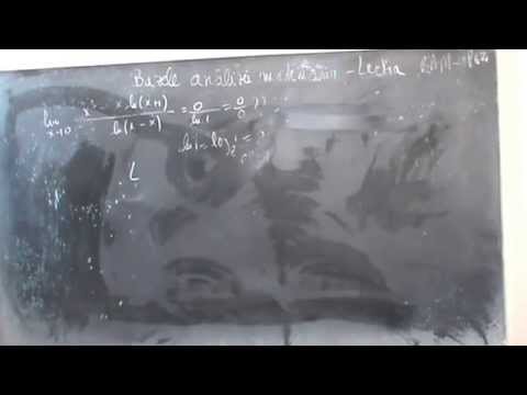 Lectia BAM 26  -  Limita de functii