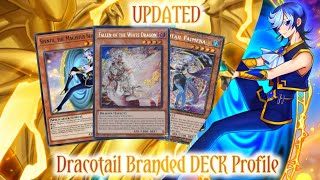 Yu-GI-Oh UPDATED Dracotail Branded Decklist Post Blazing Dominion| Typo| #yugioh #yugiohtcg #tcg
