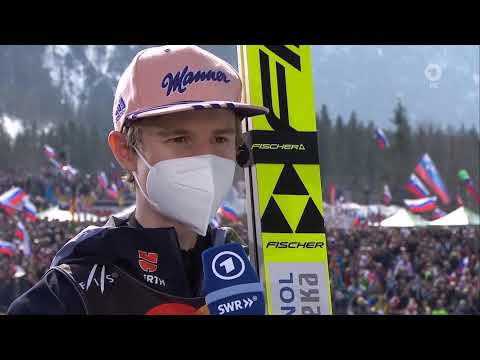 Skispringen Skifliegen Team 2. Durchgang Planica/Ski Jumping Team 2. pass Planica