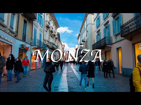 Walking in Stunning MONZA! Italy 4k