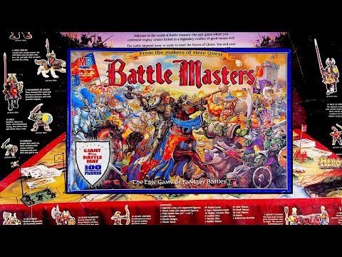 BATTLE MASTERS Fantasy Wargame by Milton Bradley and Games Workshop