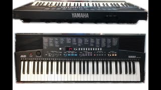 Video thumbnail for YAMAHA PSR 210 (sound and styles demonstration) HiQ sound by Keyboards - review - repair