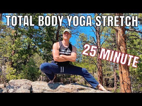 25 Min Total Body Yoga Stretch - Full Body Flexibility Routine - ALL LEVELS