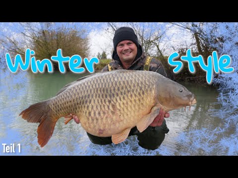 🎣❄️ Es wird Winter mit Franky, Andi, Alex und Jan Brauns | Karpfenangeln am Baggersee