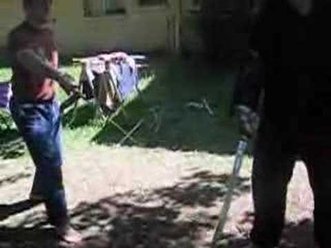 Military sabre drills