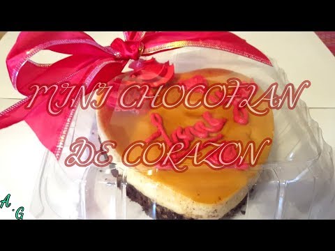 ❤MINI CHOCOFLANES EN FORMA DE CORAZON PARA EL DIA DE SAN VALENTIN (tutorial No5)❤