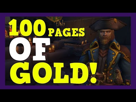 WoW 100 Page Gold Guide - Mythic Farming & Daily's! | 8.3