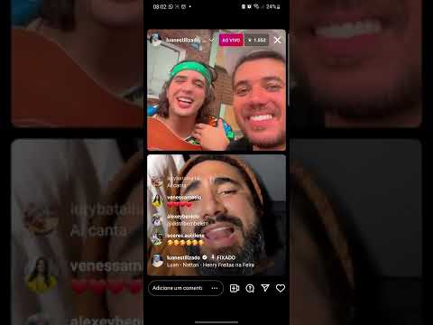 Nattan, Henry freitas e Luan estilizado de virote na feira! Cantando brega e forró de vaquejada!