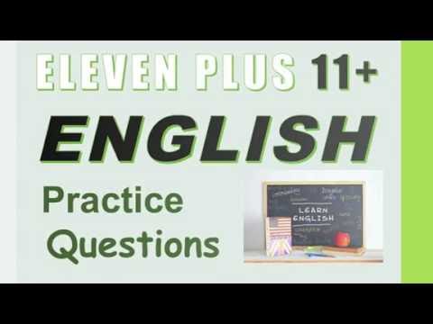 11+ (Eleven Plus) English Practice Questions - How to Pass 11+