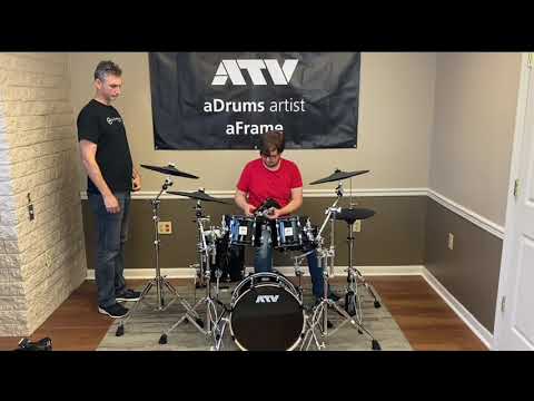 ATV Expanded Kit w/AD5 Unboxing and Setup with Edrumcenter Commentary
