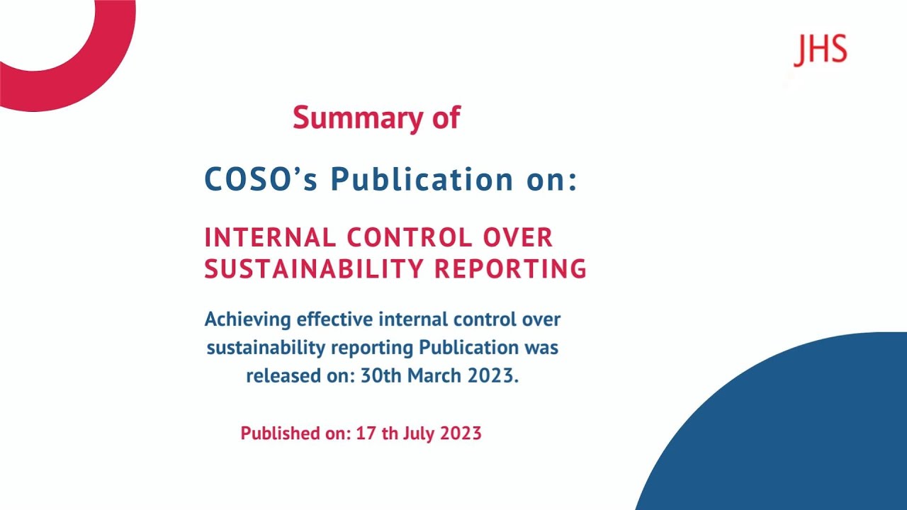 COSO Internal Control - Integrated Framework (Summary)