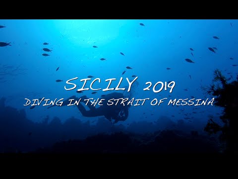 Scuba Diving the Strait of Messina in SICILY