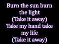 The Used - Take It Away (Lyrics) 