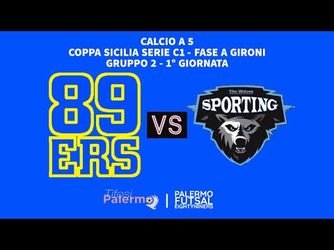 Calcio a 5, Coppa Sicilia Serie C1: Palermo Futsal Eightyniners-Sporting Alcamo