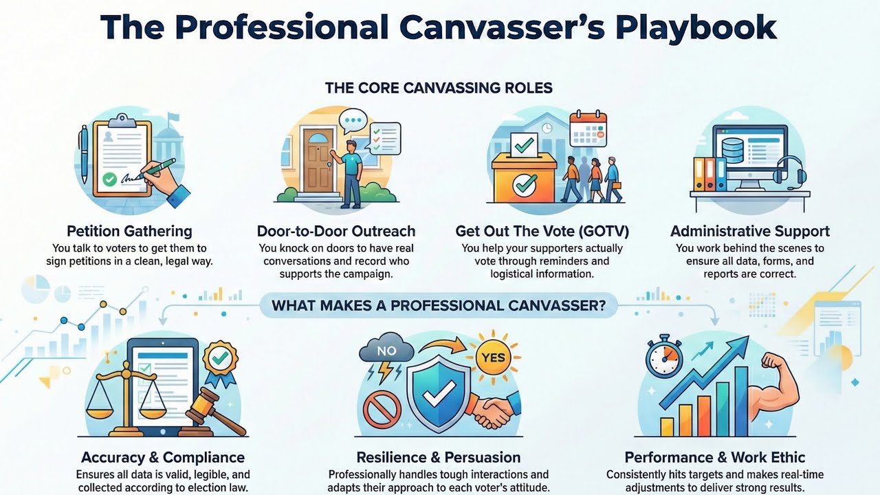 Pro Canvassing Playbook: Quick, Real‑World Training for New Canvassing Teams by CanvasserNYC.com