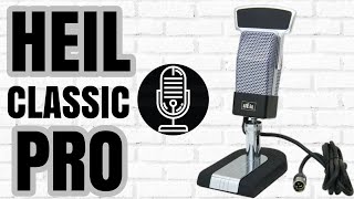 Video thumbnail for Heil Classic Pro - Dynamic Cardioid Studio Microphone - Test / Review by Obscure Mics