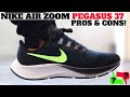 Pros & Cons: 2020 NIKE AIR ZOOM PEGASUS 37 Review & On Feet!