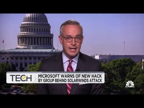 Microsoft warns of new hack by group behind SolarWinds attack