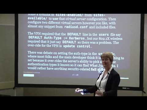 2014 SouthEast LinuxFest - Joni Julian - FreeRADIUS for AAx