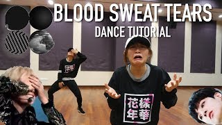 Download lagu BTS - Blood Sweat Tears(피 땀 눈물) Dance Tutorial | FULL Mirrored [Charissahoo] mp3