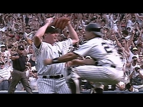 David Cone throws a perfect game against Montreal on Yogi Berra Day